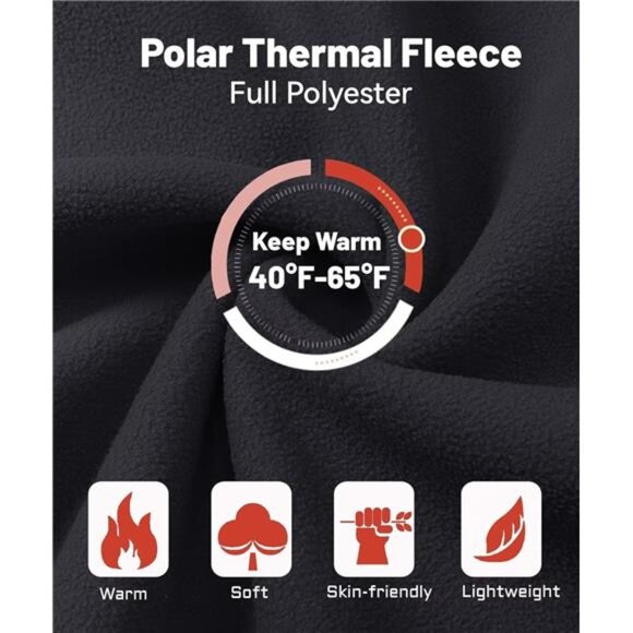 Women's Full-Zip Fleece-Lined Hoodie – Sports Sweatshirt with Handy Pockets - Picture 6 of 7